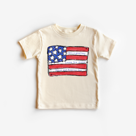 Good Boy Loves Jesus and America Too Boy | Infant