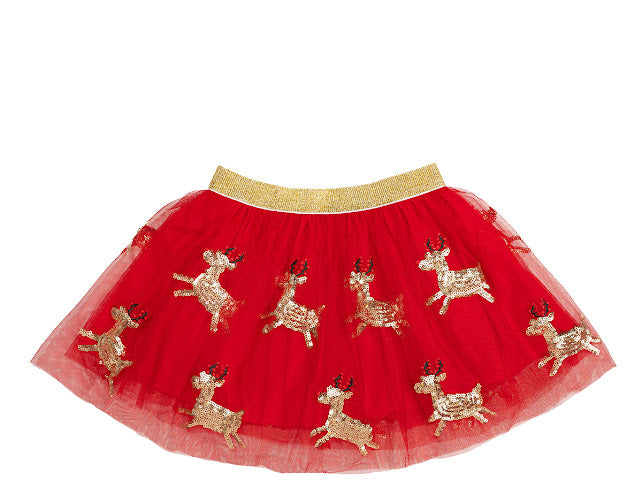 Reindeer Sequin Christmas Tutu