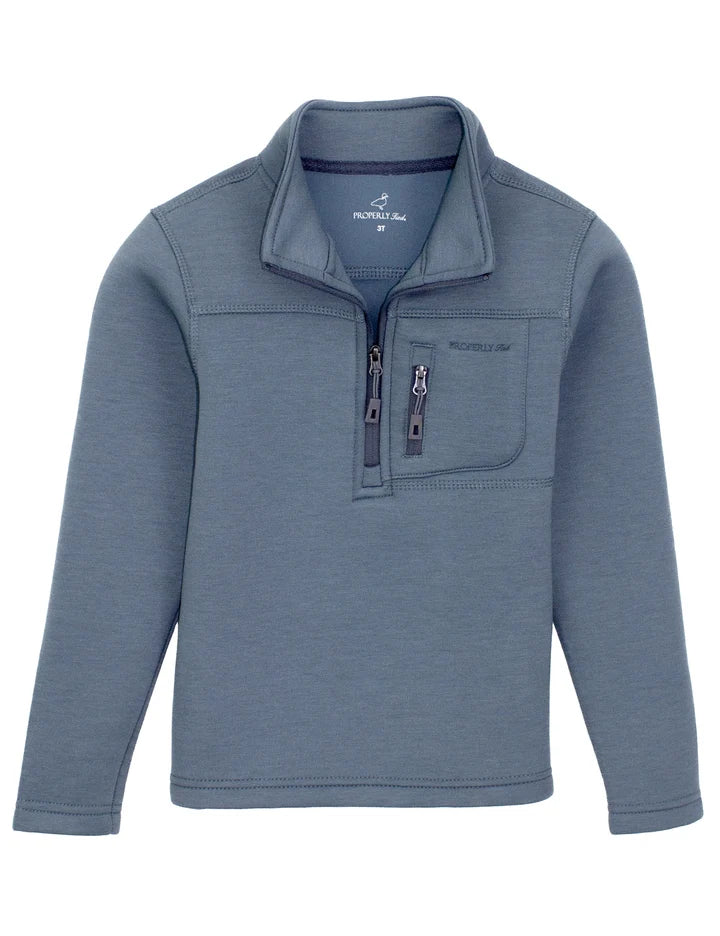Boys Artic Pullover | Storm