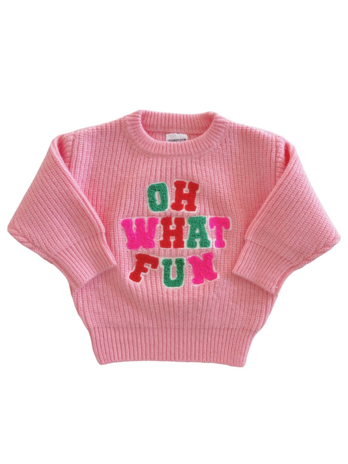 Oh What Fun Knit Sweater
