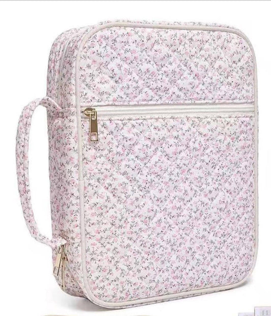Bible Cover | Pink Floral