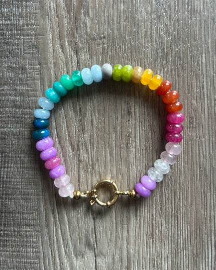 Natural Stone Multi Color Bracelet: A