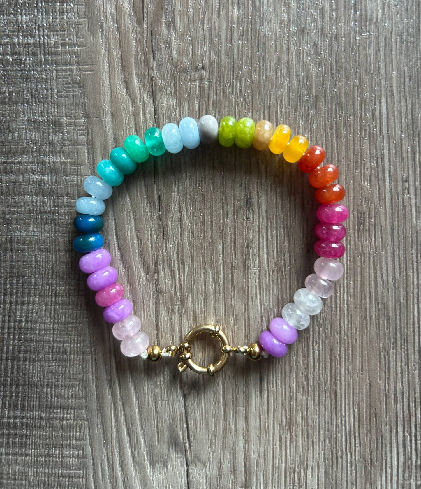 Natural Stone Multi Color Bracelet: A