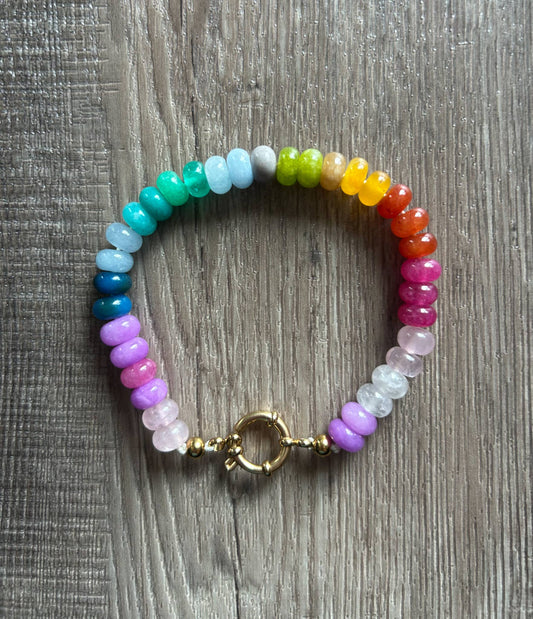 Natural Stone Multi Color Bracelet: A