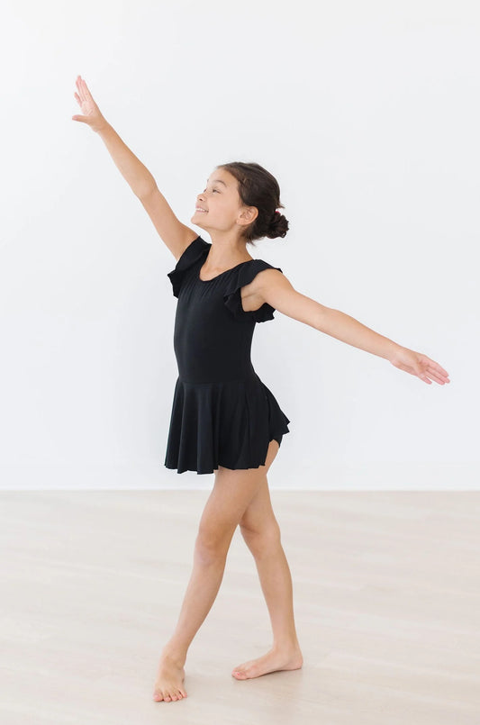 Black Twirl Leotard