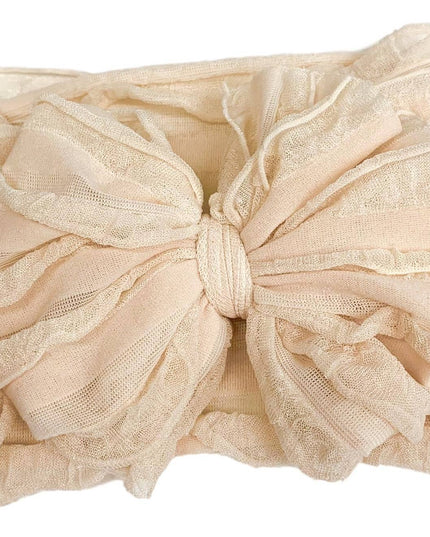 Sugar Cookie Ruffled Headband