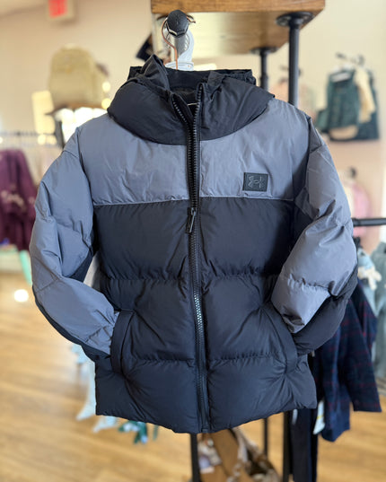 UA Tuckerman Puffer | Black & Grey