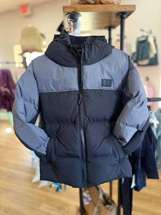 UA Tuckerman Puffer | Black & Grey
