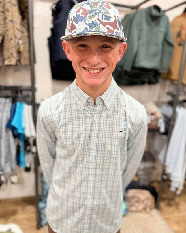 Seasonal Sportshirt | Sage Stream
