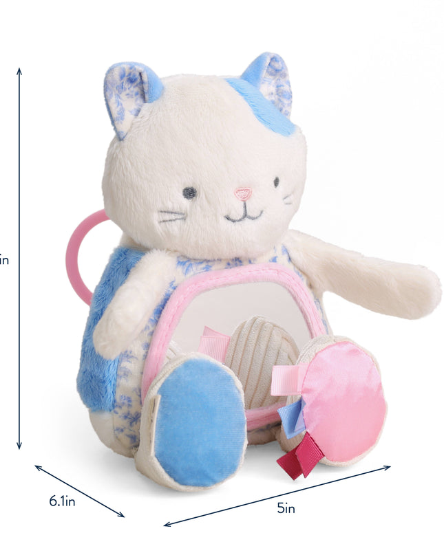 Itzy Bitzy Mirror™ Sensory Tummy Time Mirror - Kitty