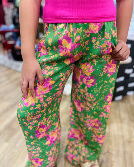 Dream Linen Wide Leg Pants | Wildflower
