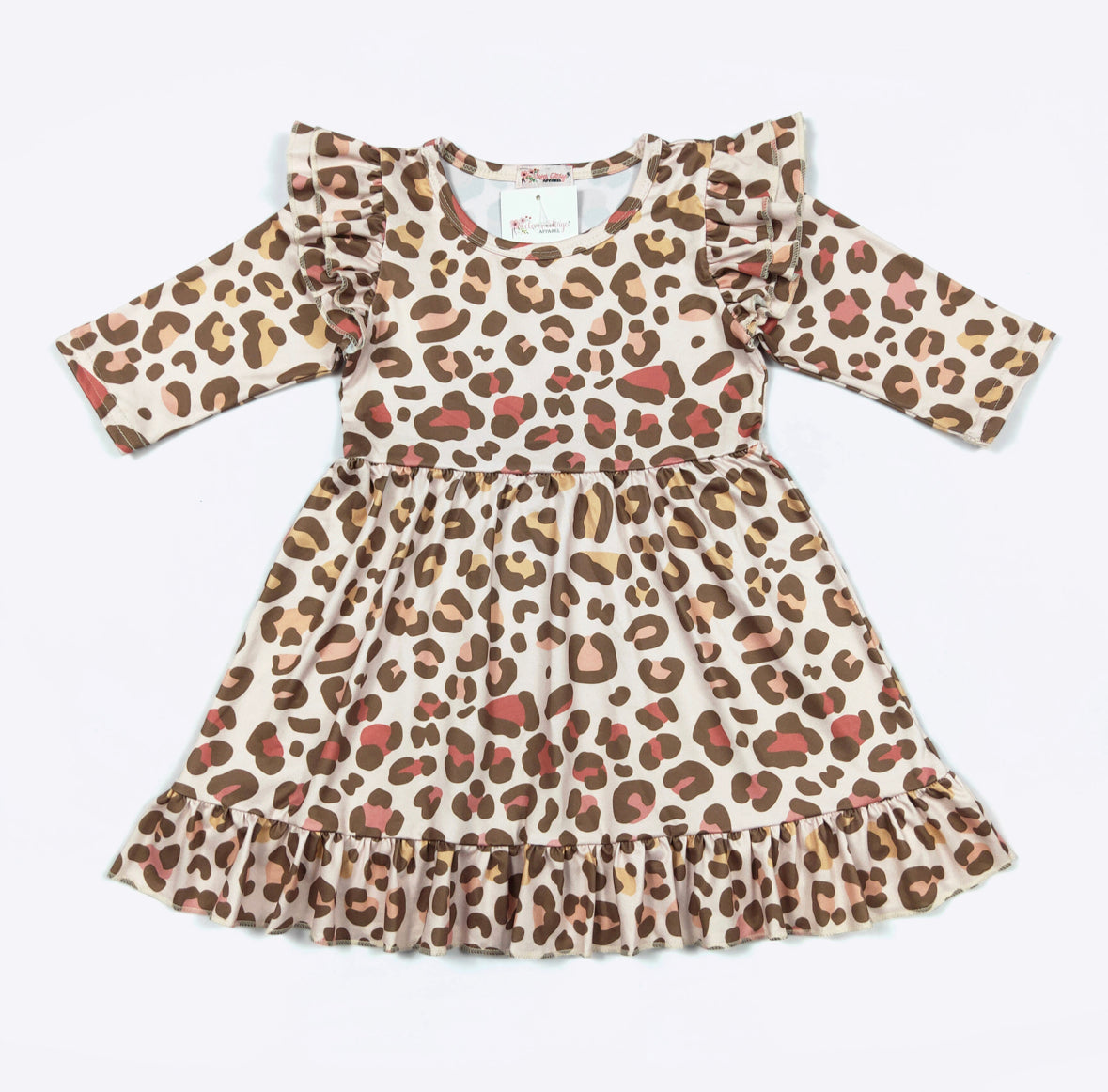 Autumn Leo Ruffle Dress