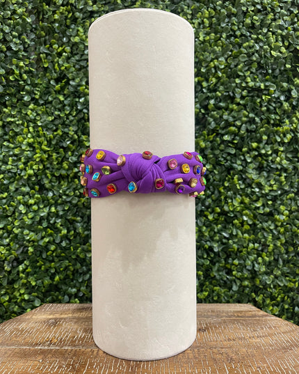 Purple Gem Headband