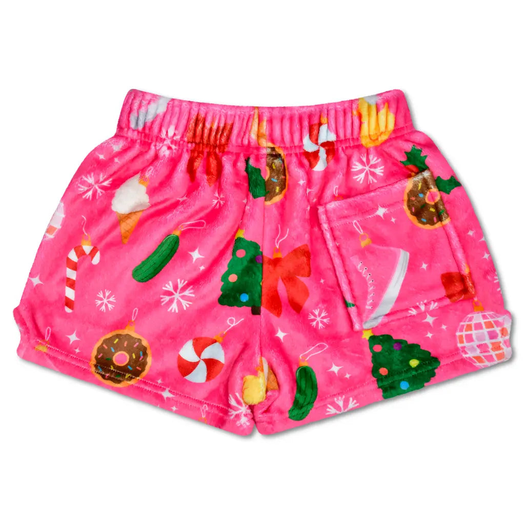 Ornament Plush Shorts