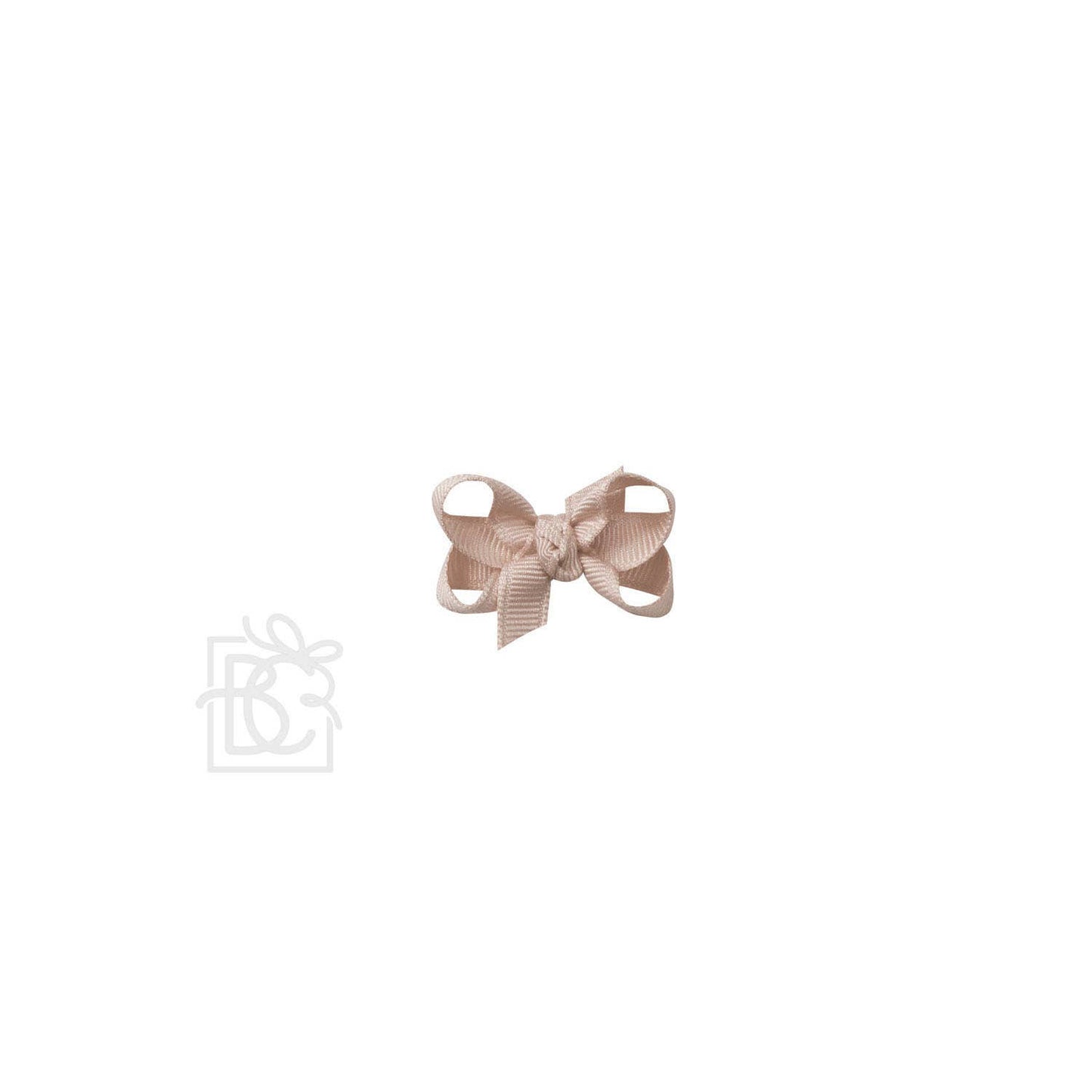 SIGNATURE GROSGRAIN BOW ON CLIP: 6.5" Jumbo - 2.25" Ribbon on Lg. Alligator Clip / BLACK