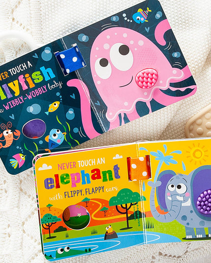 Never Touch Book Series | Stroller Clip-On Books