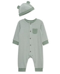 Green Coveralls w/ Hat | Green