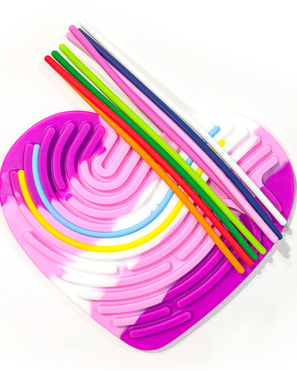 Silly Tube Sensory Toy | Heart