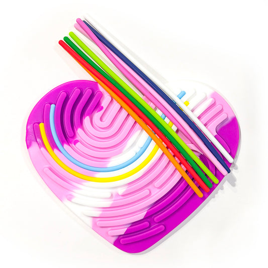 Silly Tube Sensory Toy | Heart