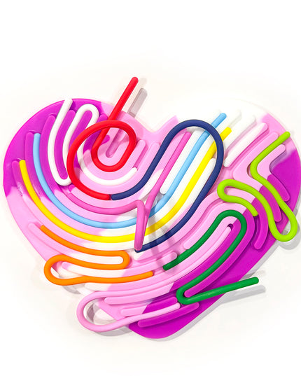 Silly Tube Sensory Toy | Heart