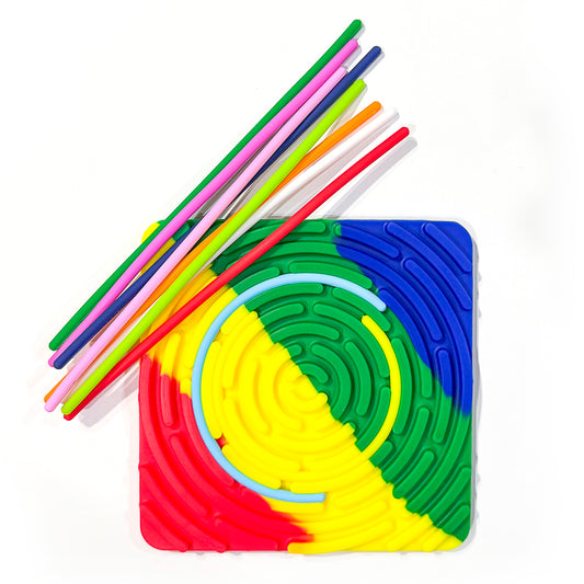 Silly Tube Sensory Toy | Square