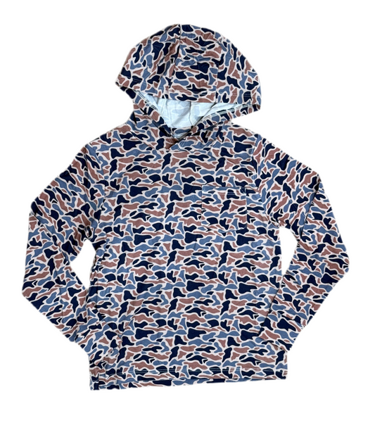 River Camo Bamboo Hoodie
