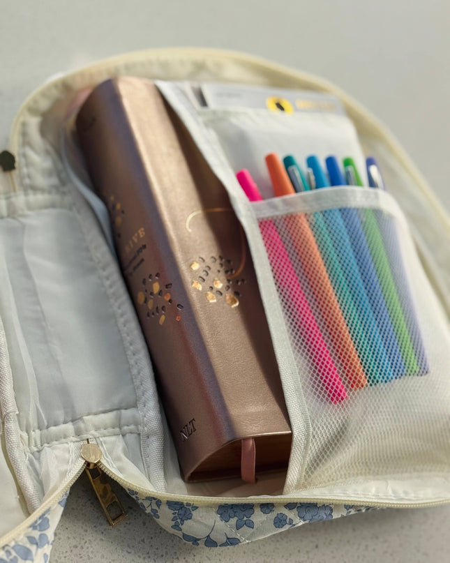 Bible Cover | Pink Floral