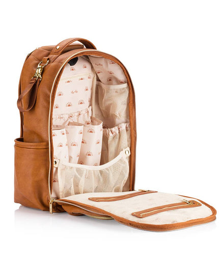 Cognac Boss Plus™ Backpack Diaper Bag