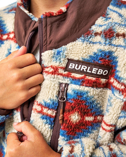 Youth Mountain Fleece Sherpa Jacket | Arizona Aztec