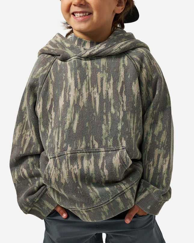 Youth Vintage Washed Hoodie | Midland Camo