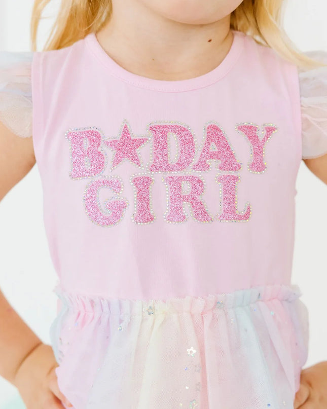 Birthday Girl Fairy Dust Tutu Dress