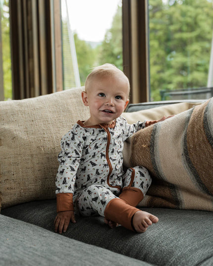 Ducks & Dogs | Baby Zip Up