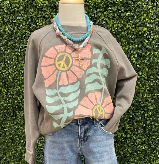Peace Keeper Boxy Sweatshirt