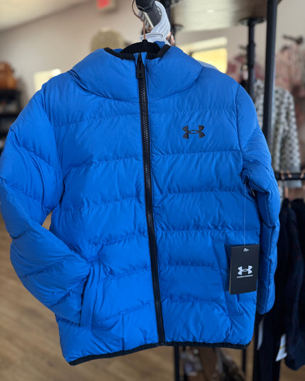 Blue Atlantis Puffer Jacket