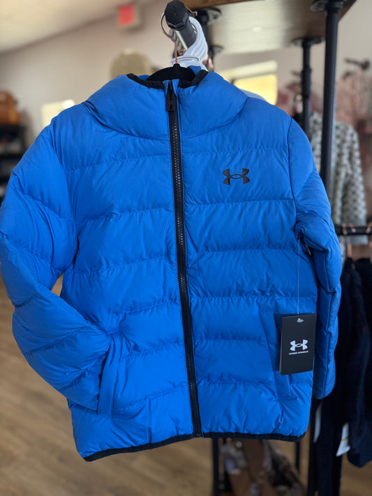 Blue Atlantis Puffer Jacket
