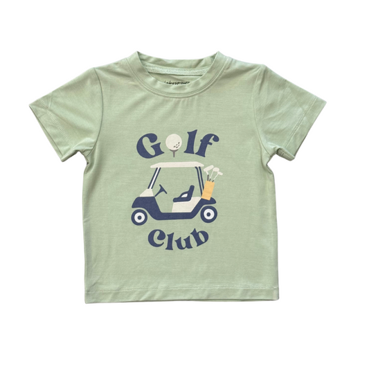 Golf Club Short Sleeve Tee | Lime