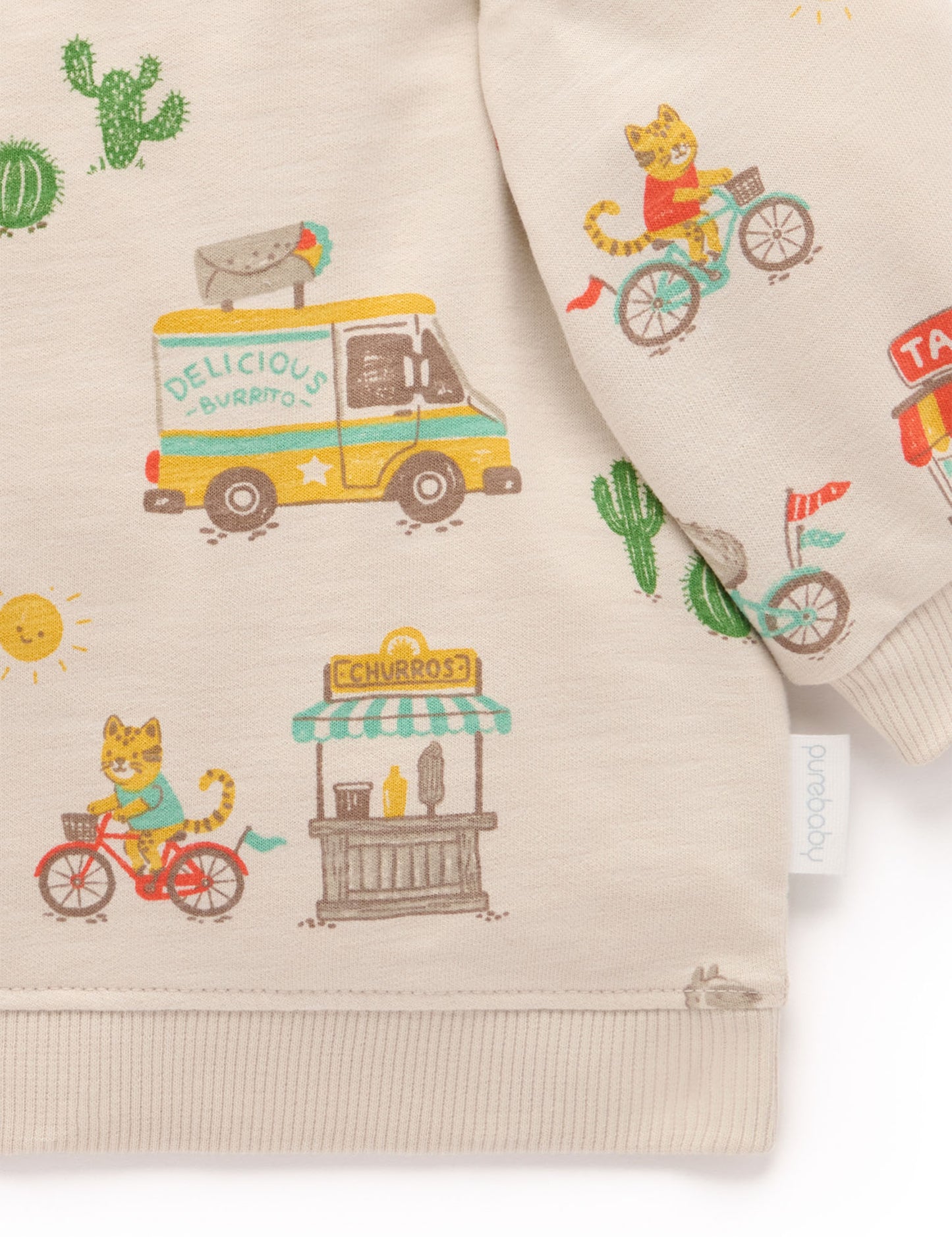 Siesta Windcheater | Taco Truck Print