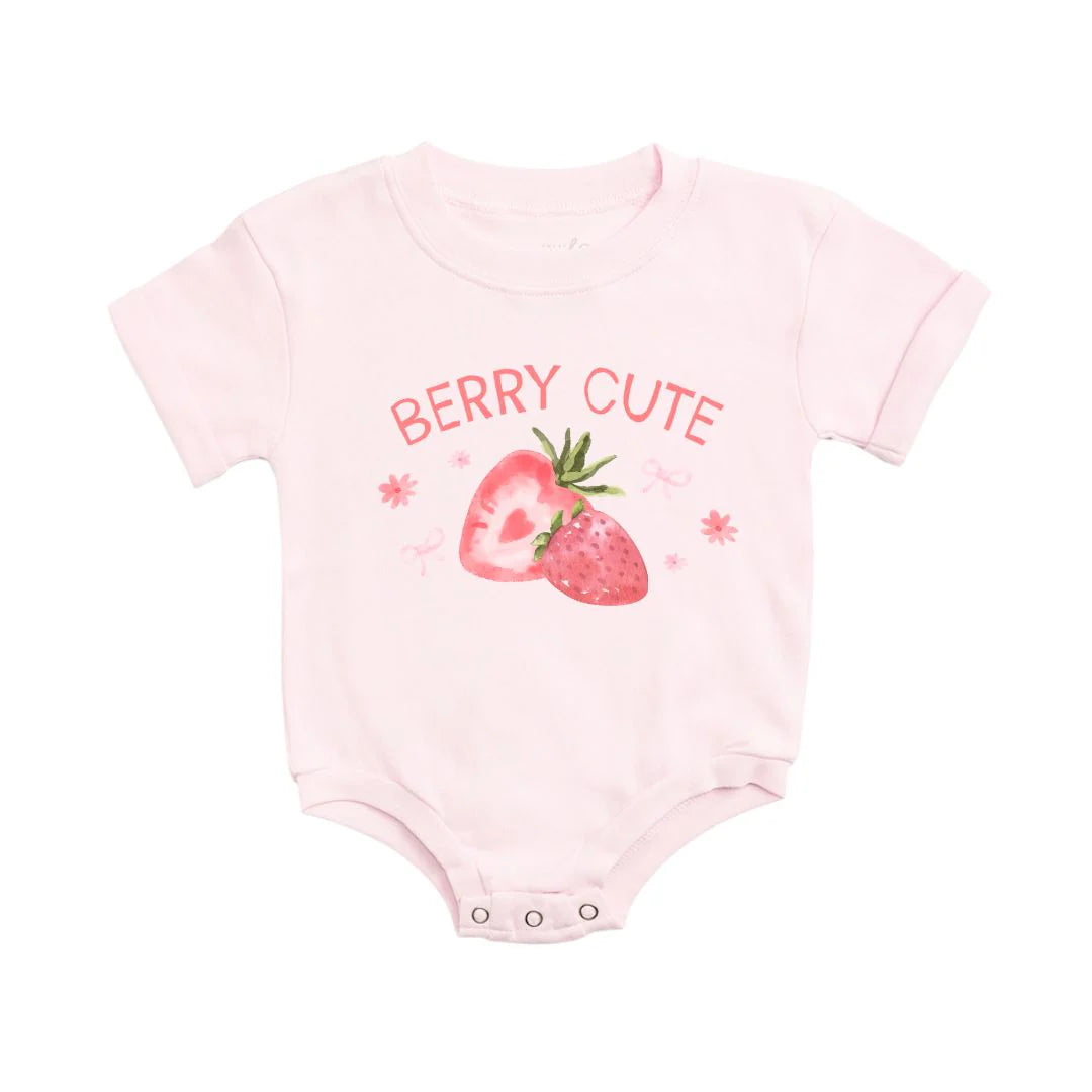 Berry Cute Strawberry Romper