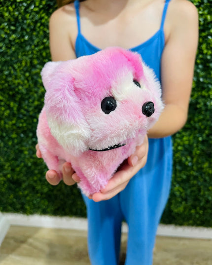 Walking Plush Toy | Cotton Candy Pink