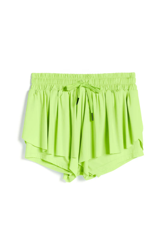 Butterfly Shorts | Neon Green