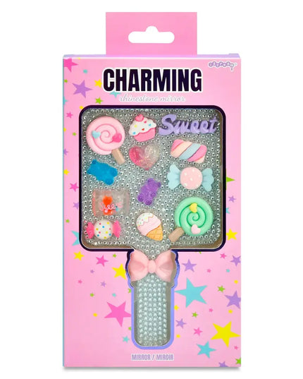 Charming Rhinestone Mirror