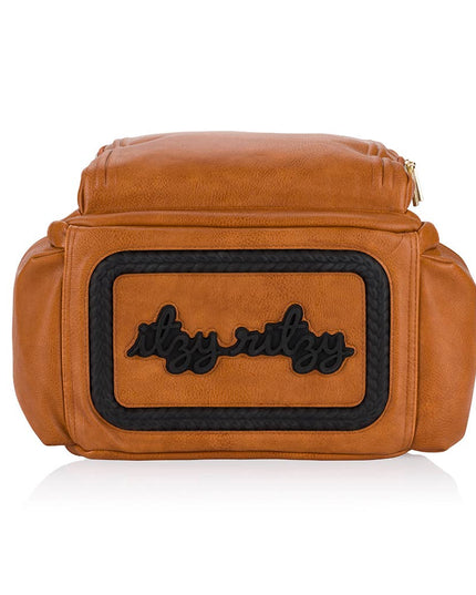 Cognac Boss Plus™ Backpack Diaper Bag