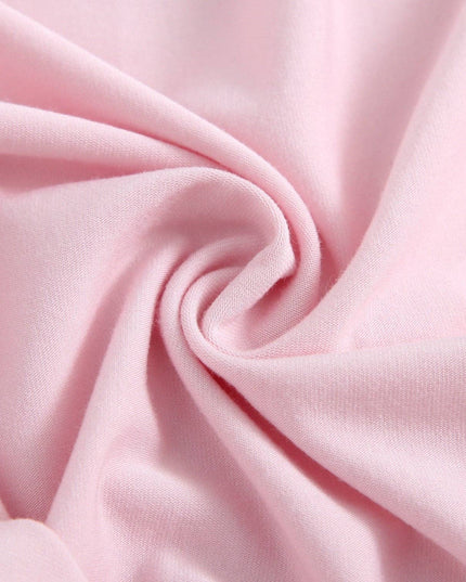 Dawn Ruffled Zippered Baby Romper | Pink