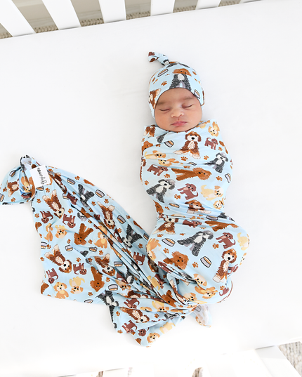 Griffin Swaddle Bamboo Baby Blanket