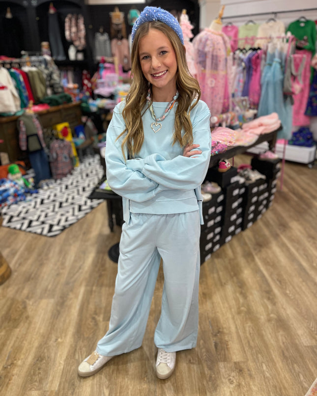 Lounge Lived In Pocket Pants | Calypso Blue