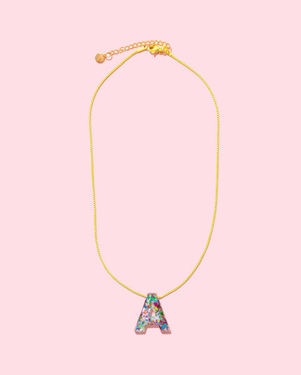 Letter Necklaces | Colorful Confetti