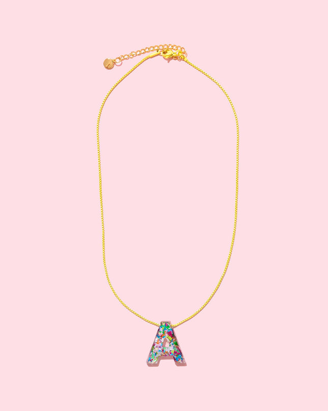Letter Necklaces | Colorful Confetti