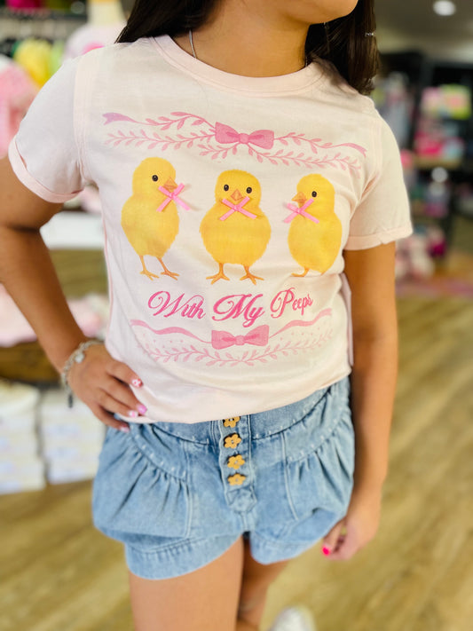 With My Peeps Tee