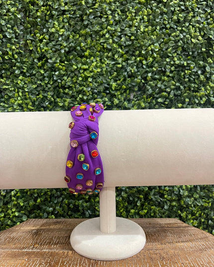 Purple Gem Headband
