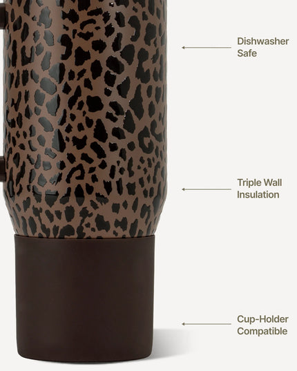 Brown Leopard | 20oz Traveler